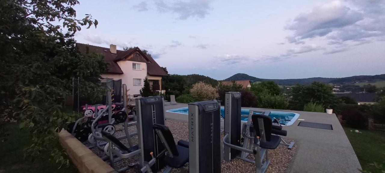 Vila Na Skalce Česká Kamenice Bagian luar foto