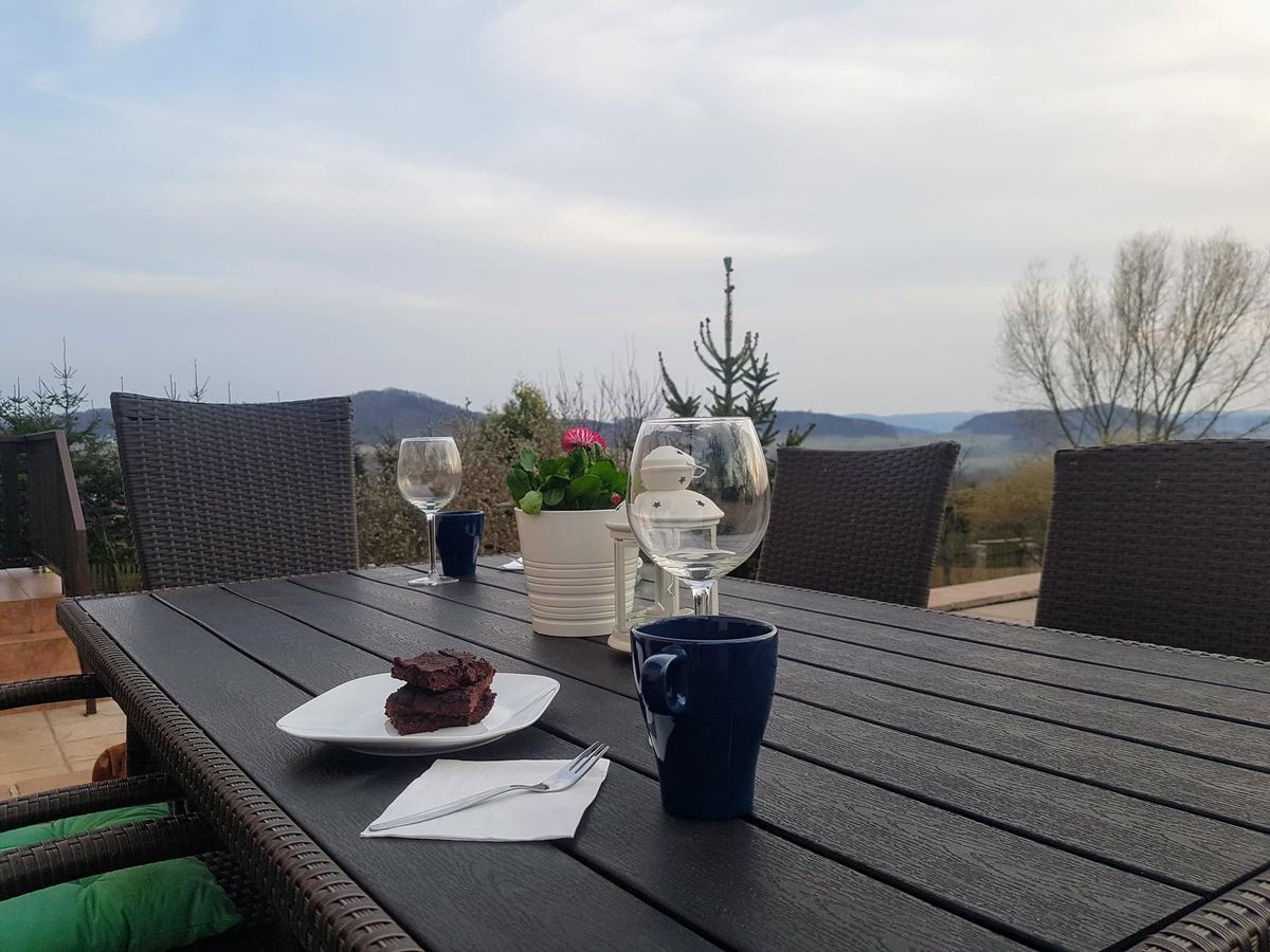 Vila Na Skalce Česká Kamenice Bagian luar foto