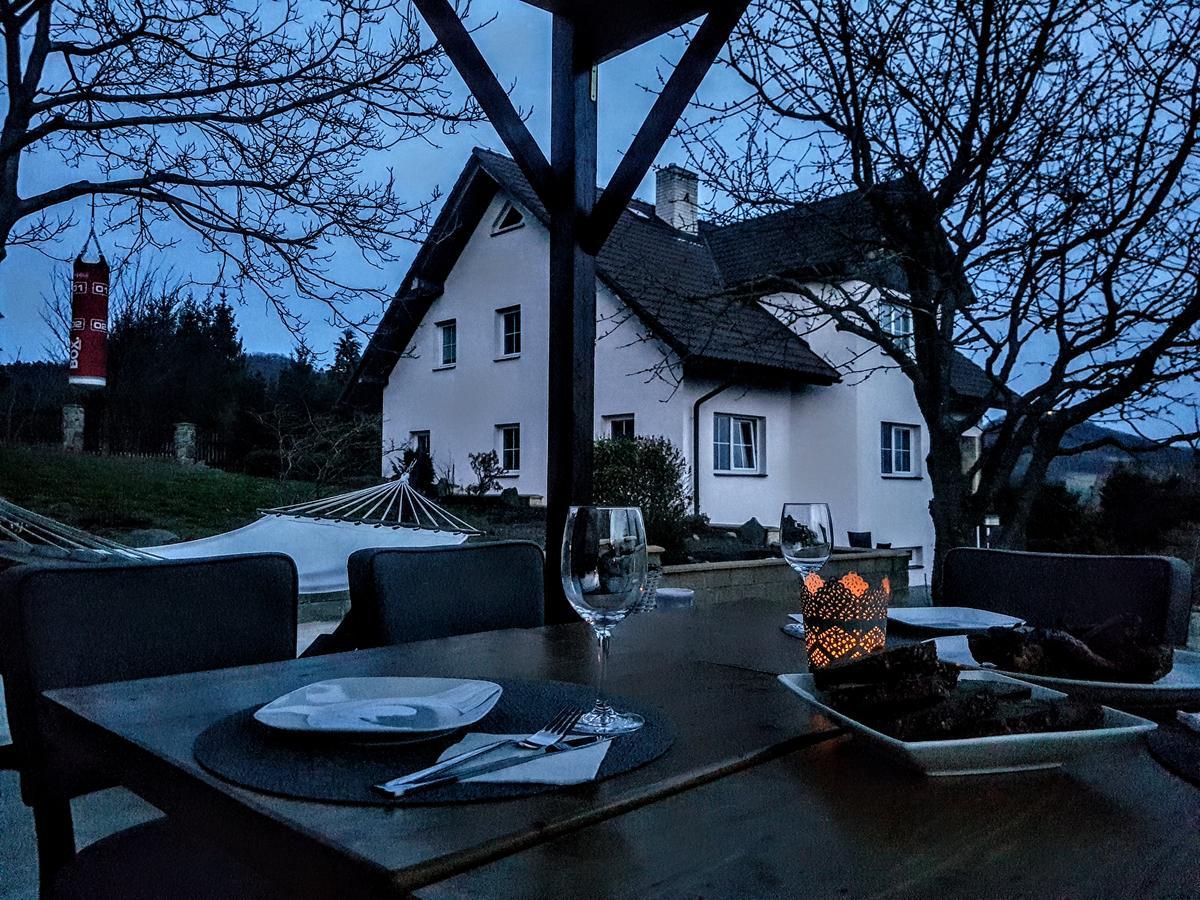 Vila Na Skalce Česká Kamenice Bagian luar foto
